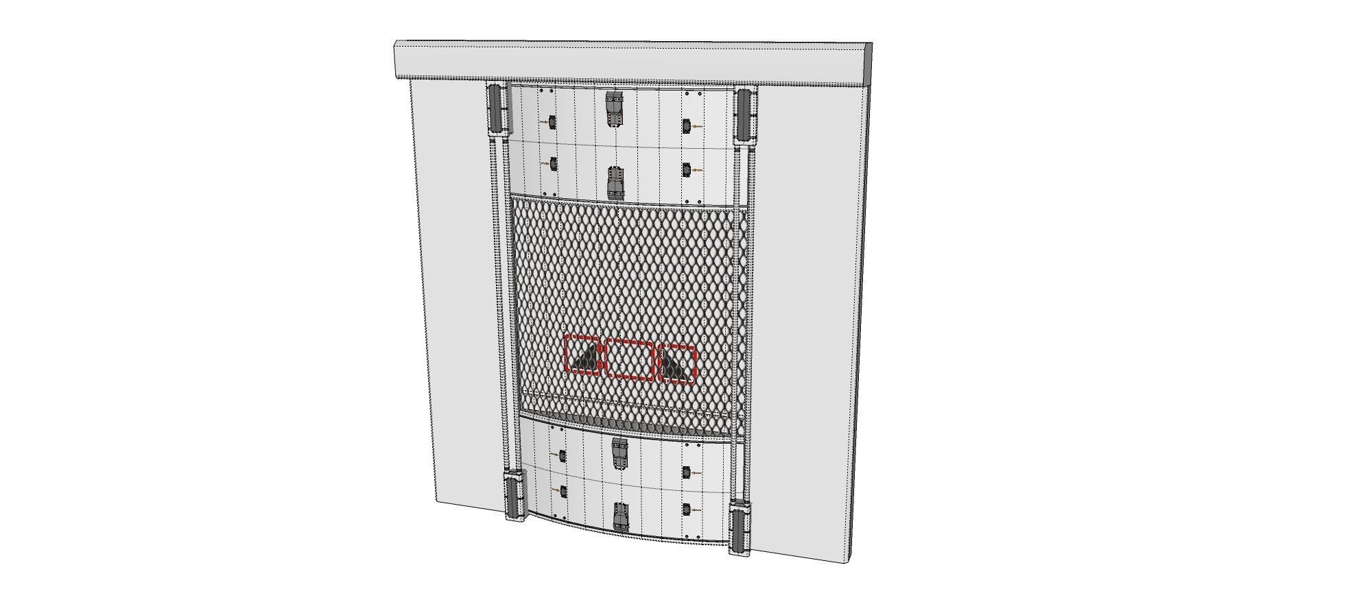sci-fi Architecture kitbash 25 3D model_19