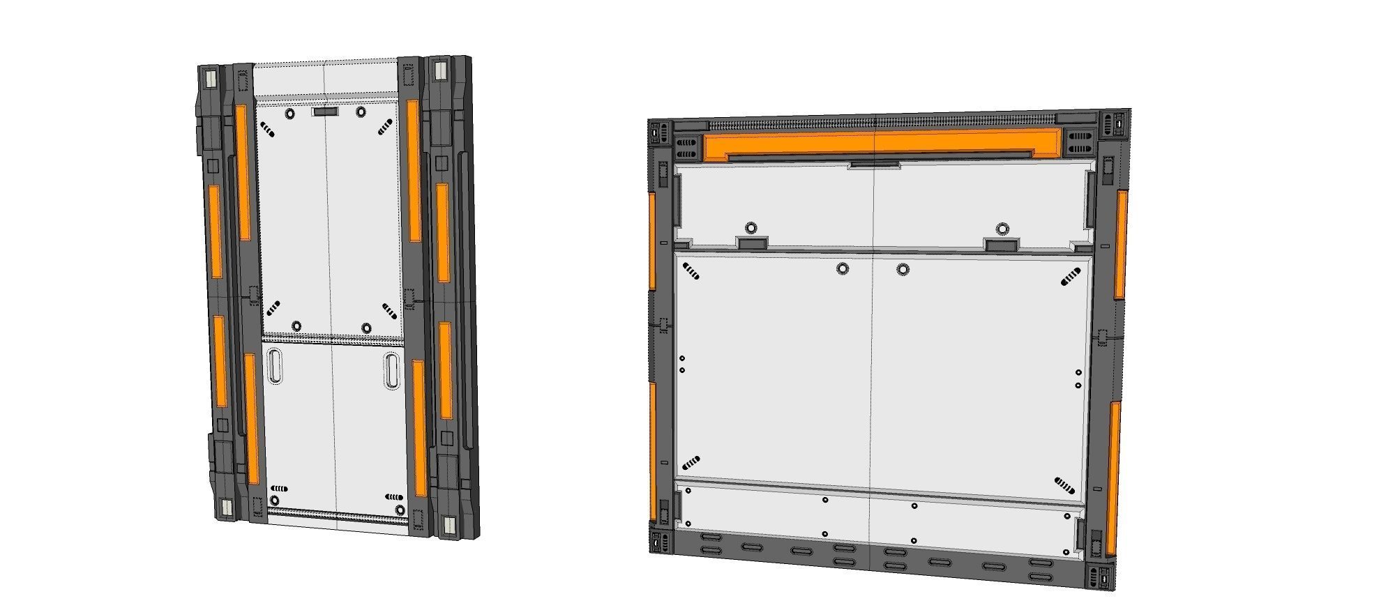 sci-fi Architecture kitbash 25 3D model_16