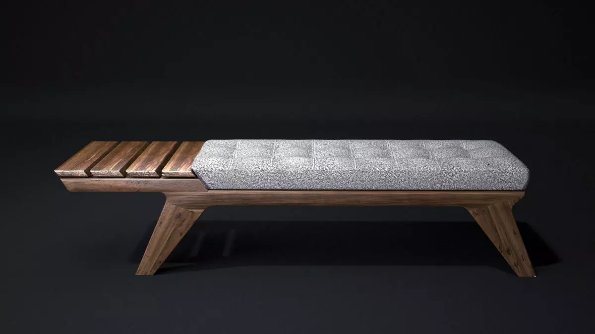 Cousin Eddie bench from Jory Brigham 3D model_0