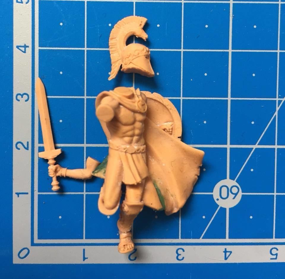 Greek - Hylas  35mm scale - 3D print model 3D print model_5