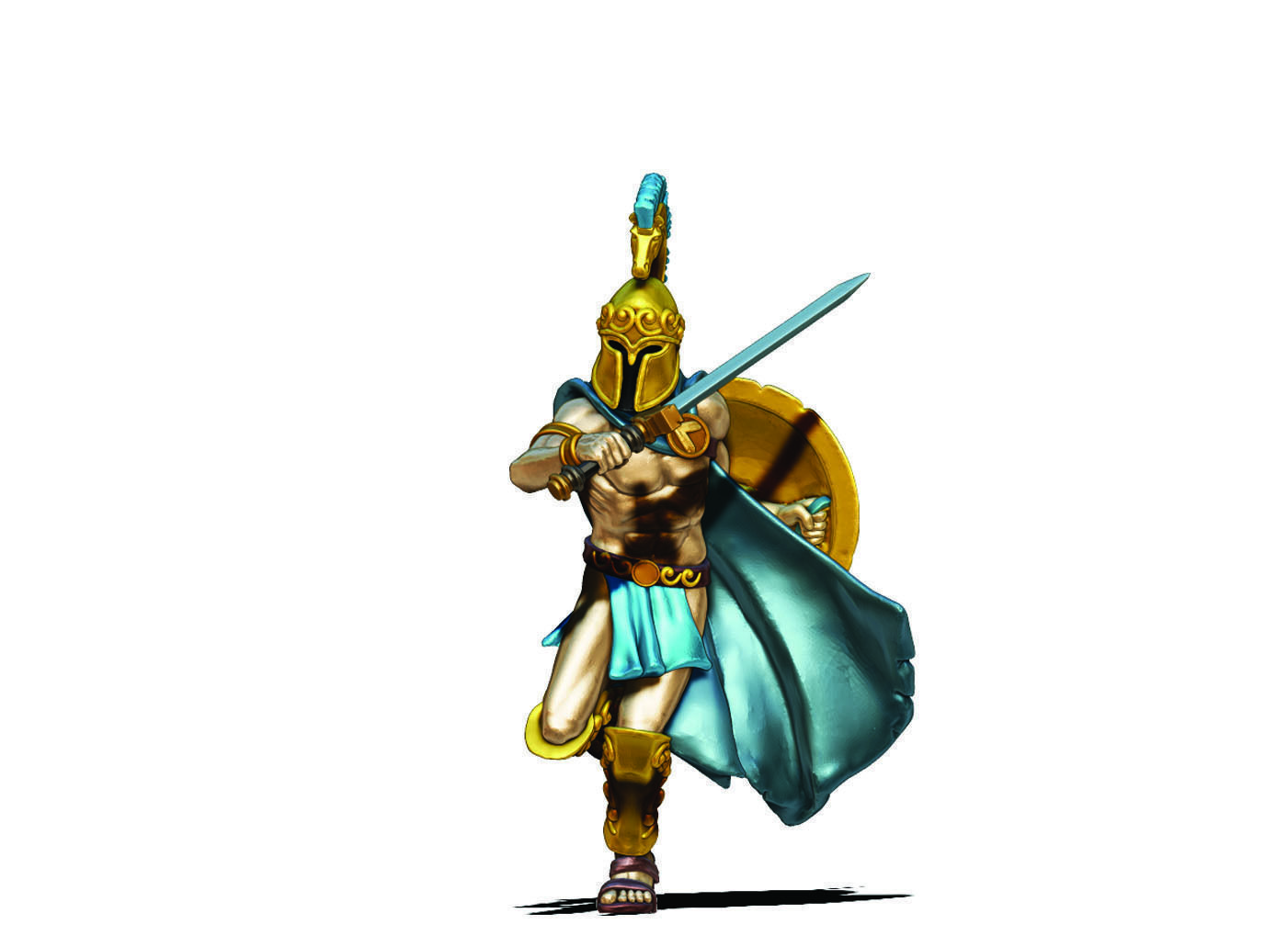 Greek - Hylas  35mm scale - 3D print model 3D print model_6