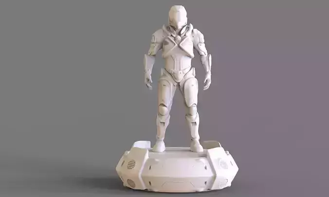 Cyborg Sculpture