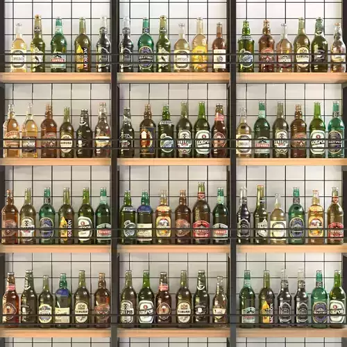 Large alcoholic set 12 Bar