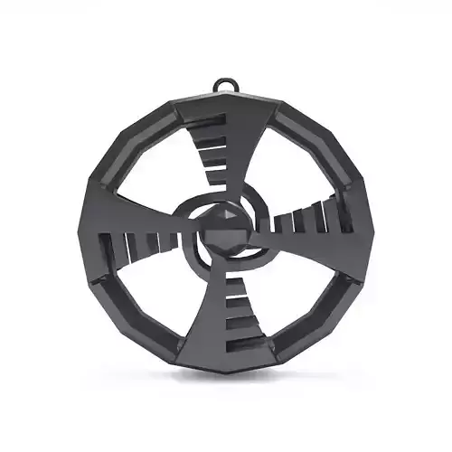 Futuristic Special Design Pendant 3D Printing Model