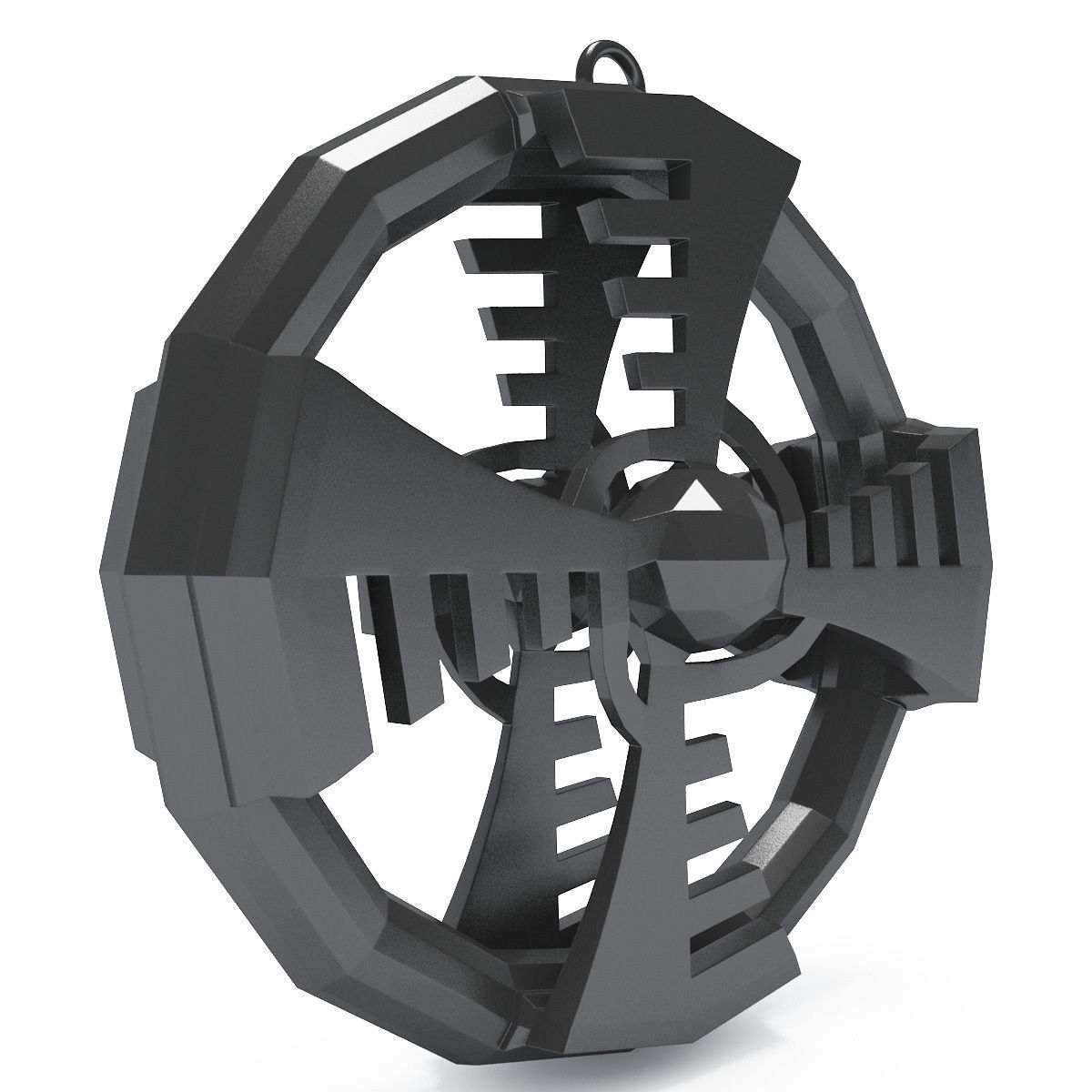 Futuristic Special Design Pendant 3D Printing Model 3D print model_4