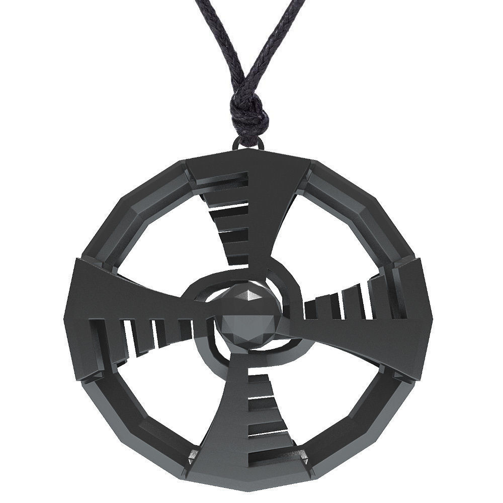 Futuristic Special Design Pendant 3D Printing Model 3D print model_2