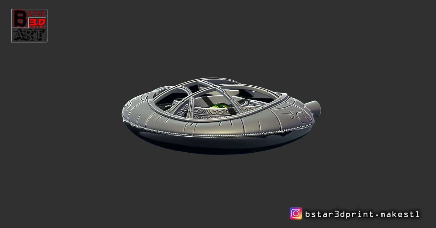 Eye Of Agamotto - TIME STONE - Doctor Strange -in MARVEL 3D print model_11