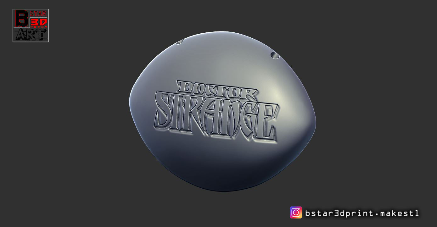 Eye Of Agamotto - TIME STONE - Doctor Strange -in MARVEL 3D print model_20