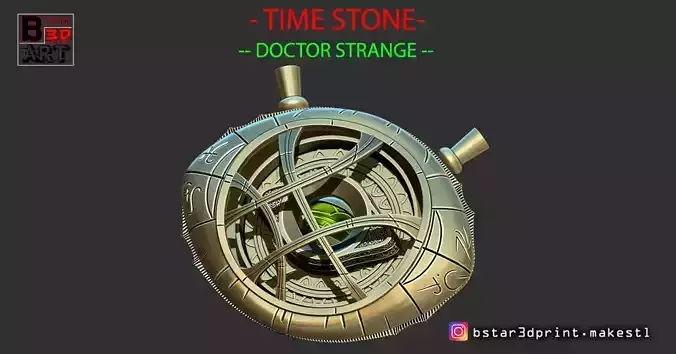 Eye Of Agamotto - TIME STONE - Doctor Strange -in MARVEL