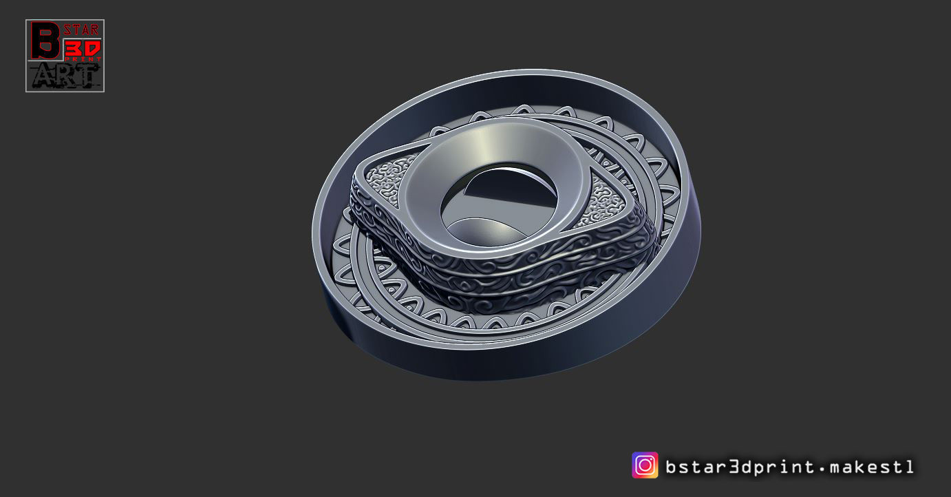 Eye Of Agamotto - TIME STONE - Doctor Strange -in MARVEL 3D print model_19