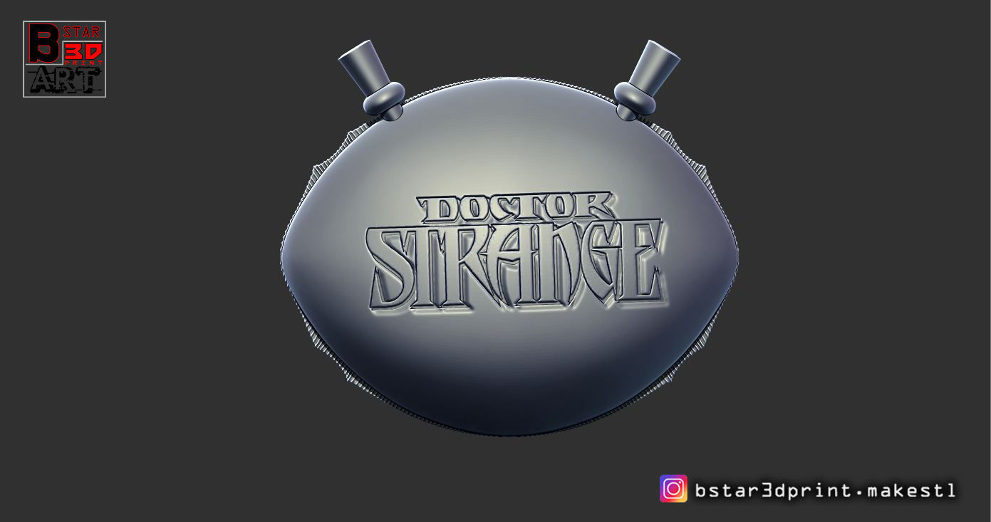 Eye Of Agamotto - TIME STONE - Doctor Strange -in MARVEL 3D print model_14