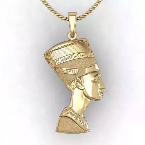 pendant Nefertiti 3D print model