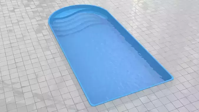 Swimming Pool Free 3D model