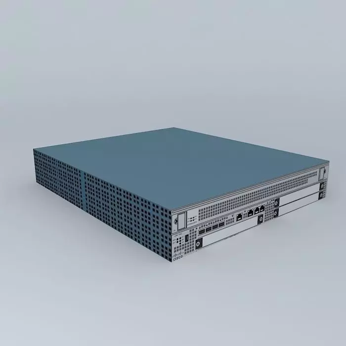 Cisco 1002 ASR 3D model_0
