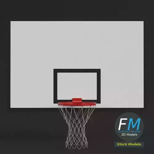 Basketball backboard