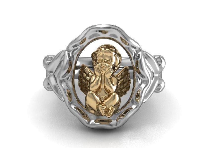 Angel Ring 3D print model