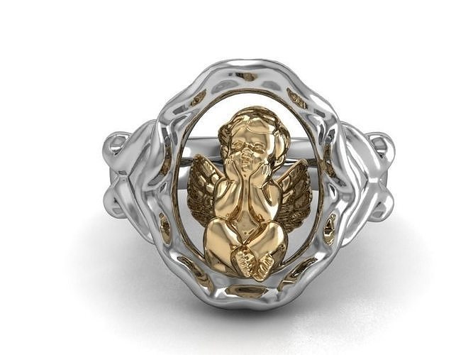 Angel Ring 3D print model