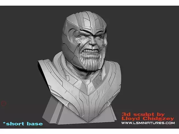 Thanos Bust - from Avengers