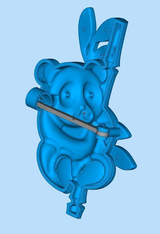 Baby panda collection 3D print model_8