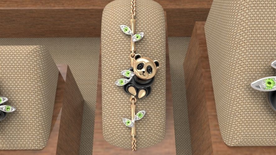 Baby panda collection 3D print model_13