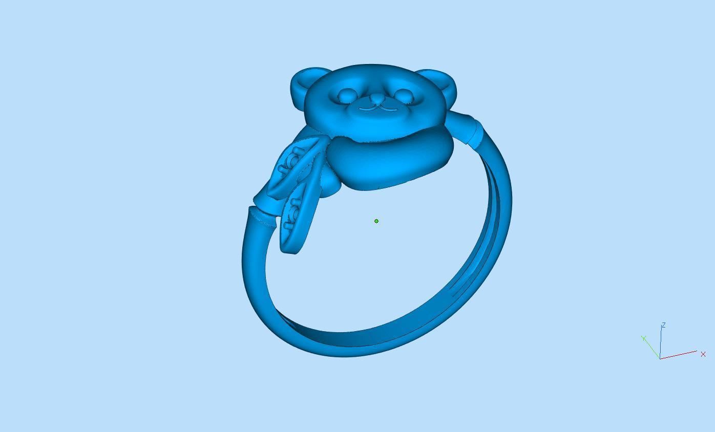 Baby panda collection 3D print model_7