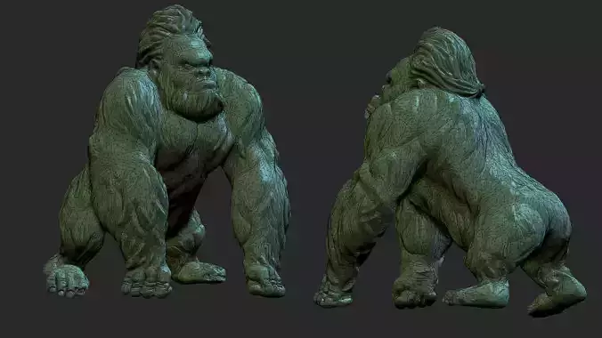 king kong 3d model