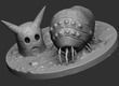 Ohmu Scene and Lone 3D Print Concept 3D print model_1