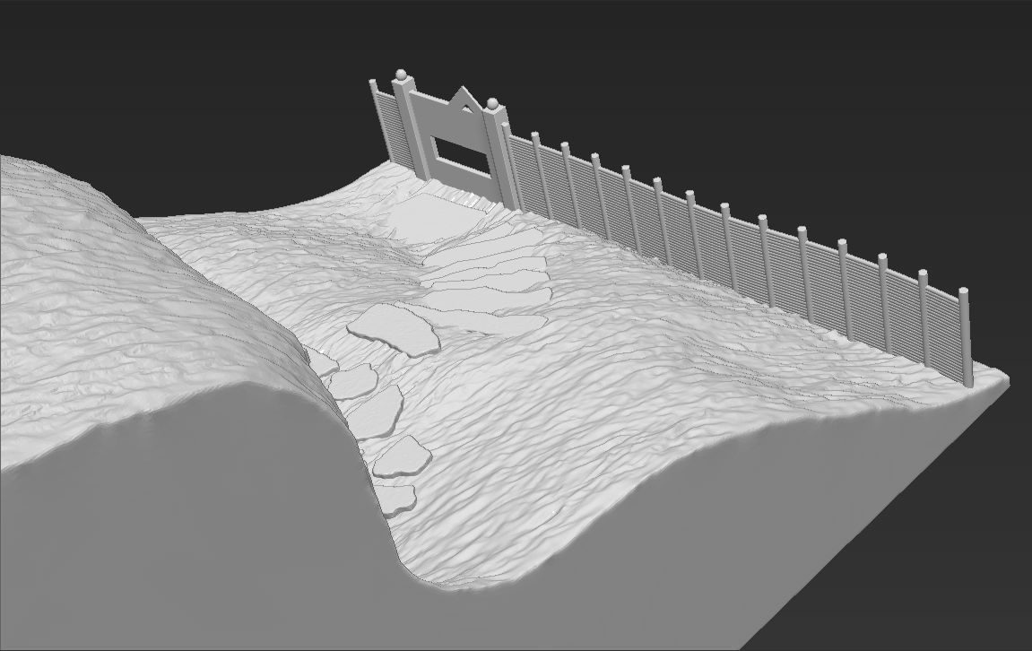 Bag End Shire Lord of the Rings 3D printing ready stl obj 3D print model_40