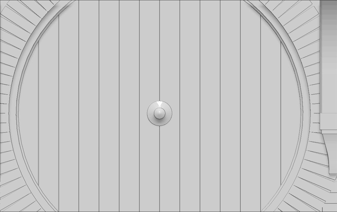 Bag End Shire Lord of the Rings 3D printing ready stl obj 3D print model_19