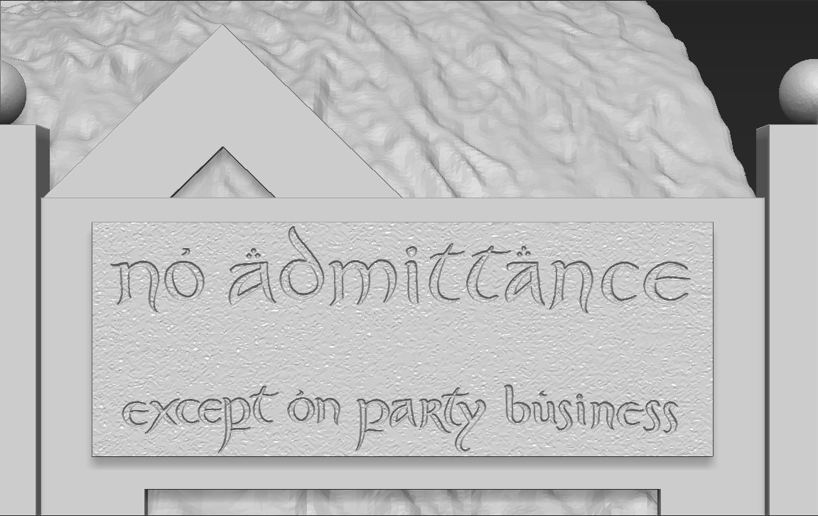 Bag End Shire Lord of the Rings 3D printing ready stl obj 3D print model_35