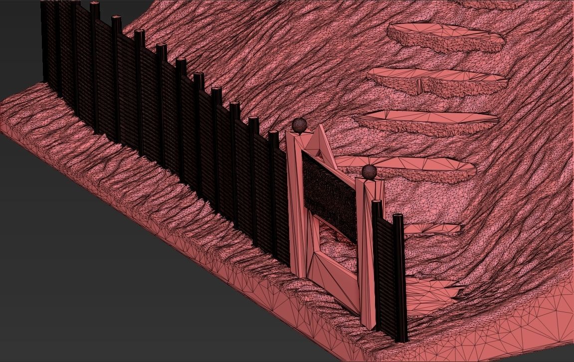 Bag End Shire Lord of the Rings 3D printing ready stl obj 3D print model_52