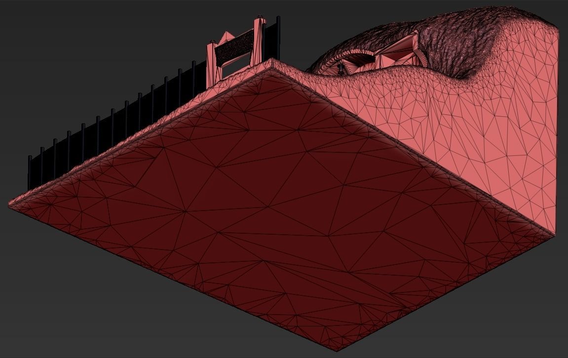 Bag End Shire Lord of the Rings 3D printing ready stl obj 3D print model_51