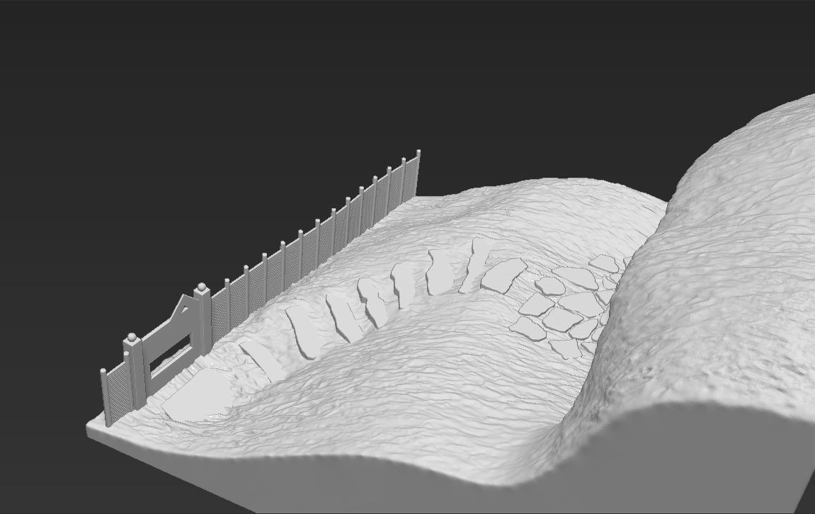 Bag End Shire Lord of the Rings 3D printing ready stl obj 3D print model_39