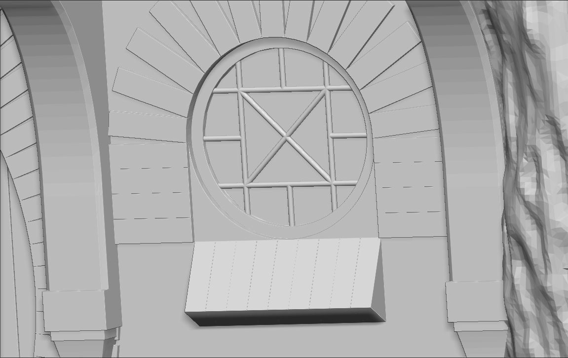 Bag End Shire Lord of the Rings 3D printing ready stl obj 3D print model_17