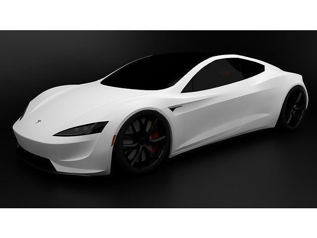2020 Tesla Roadster 3D print model