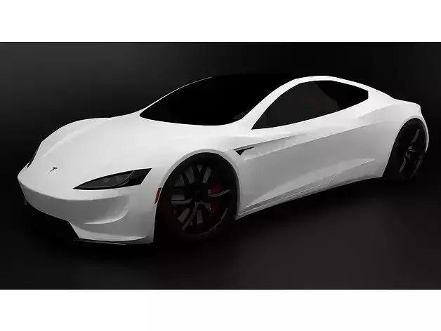 2020 Tesla Roadster 3D print model