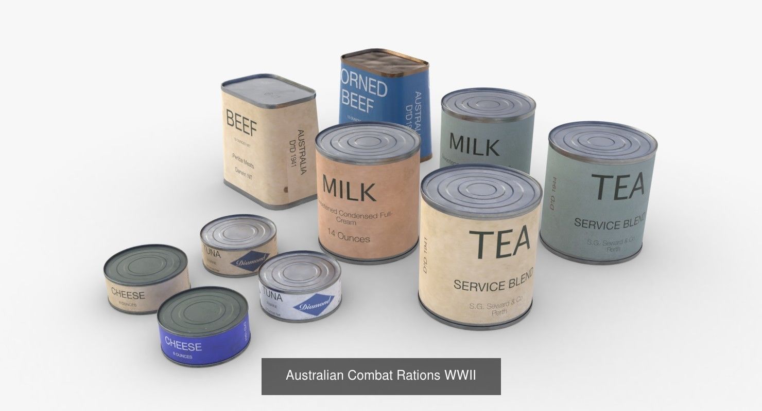 WWII Combat Rations Collection _10