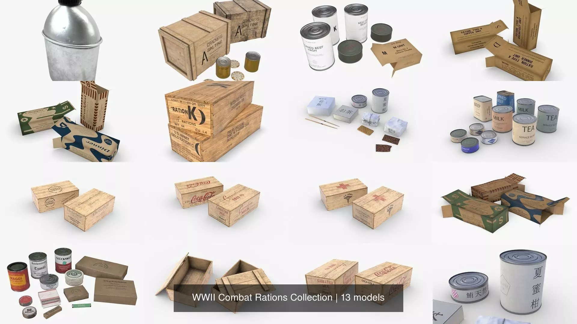 WWII Combat Rations Collection _1