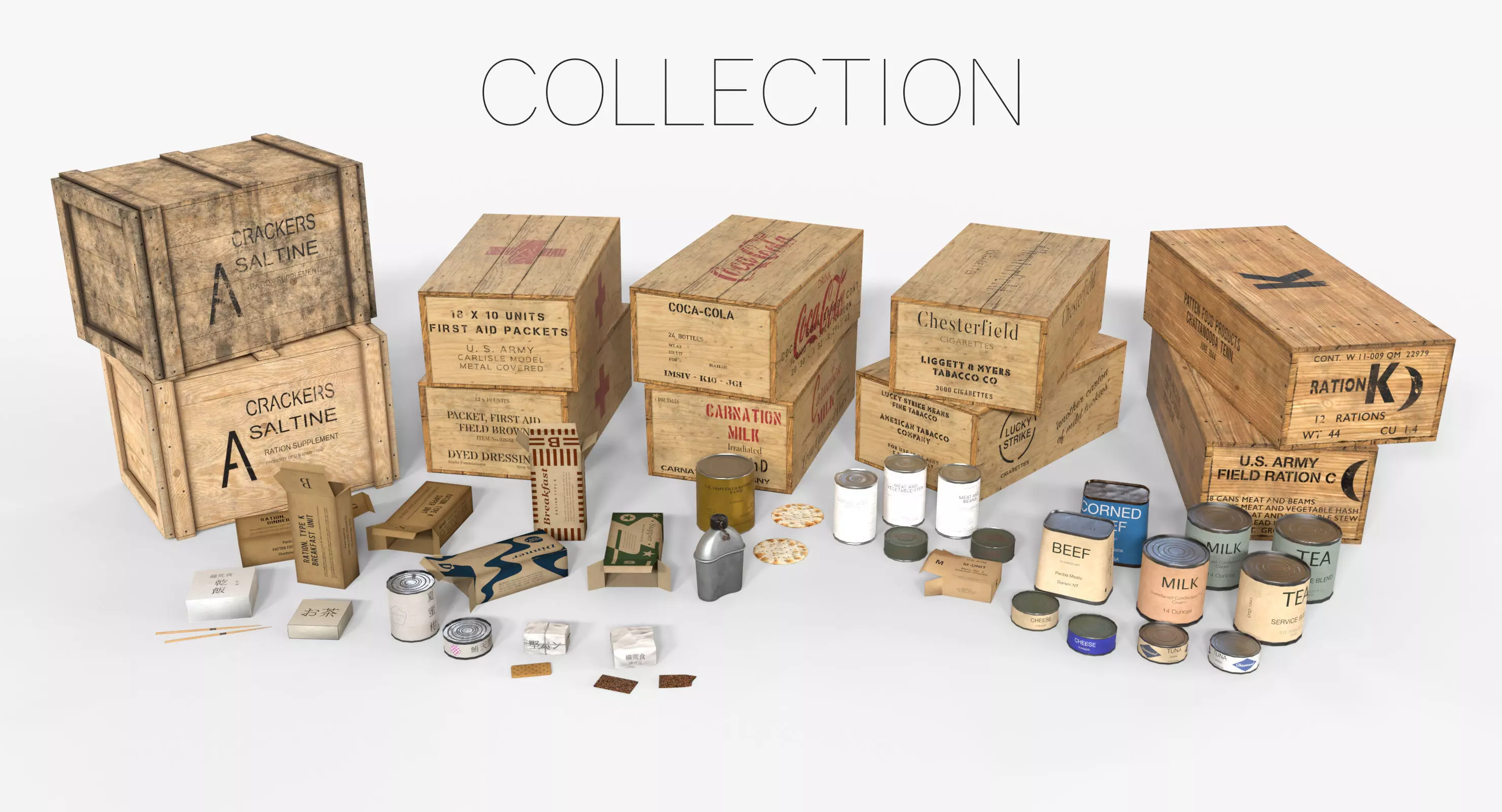 WWII Combat Rations Collection _0