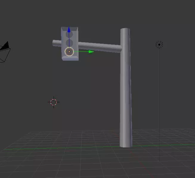 traffic light free Free low-poly 3D model