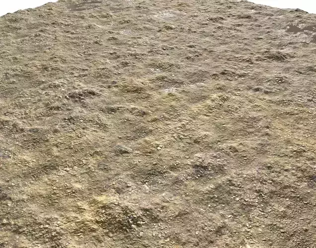 Muddy terrain and puddles PBR