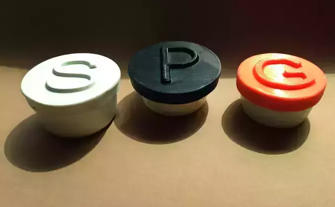 SMALL RAMEKIN LIDS 3D print model