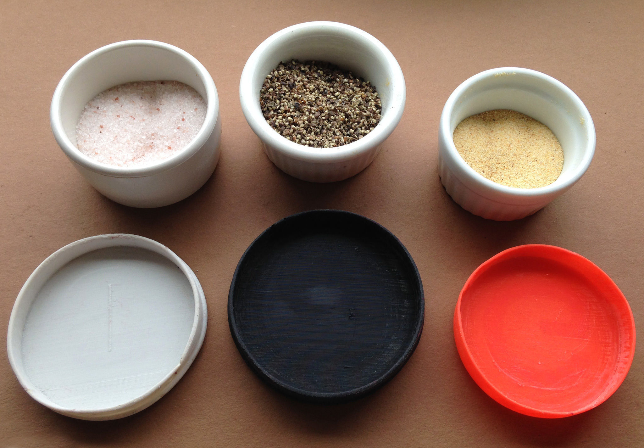 SMALL RAMEKIN LIDS 3D print model_2