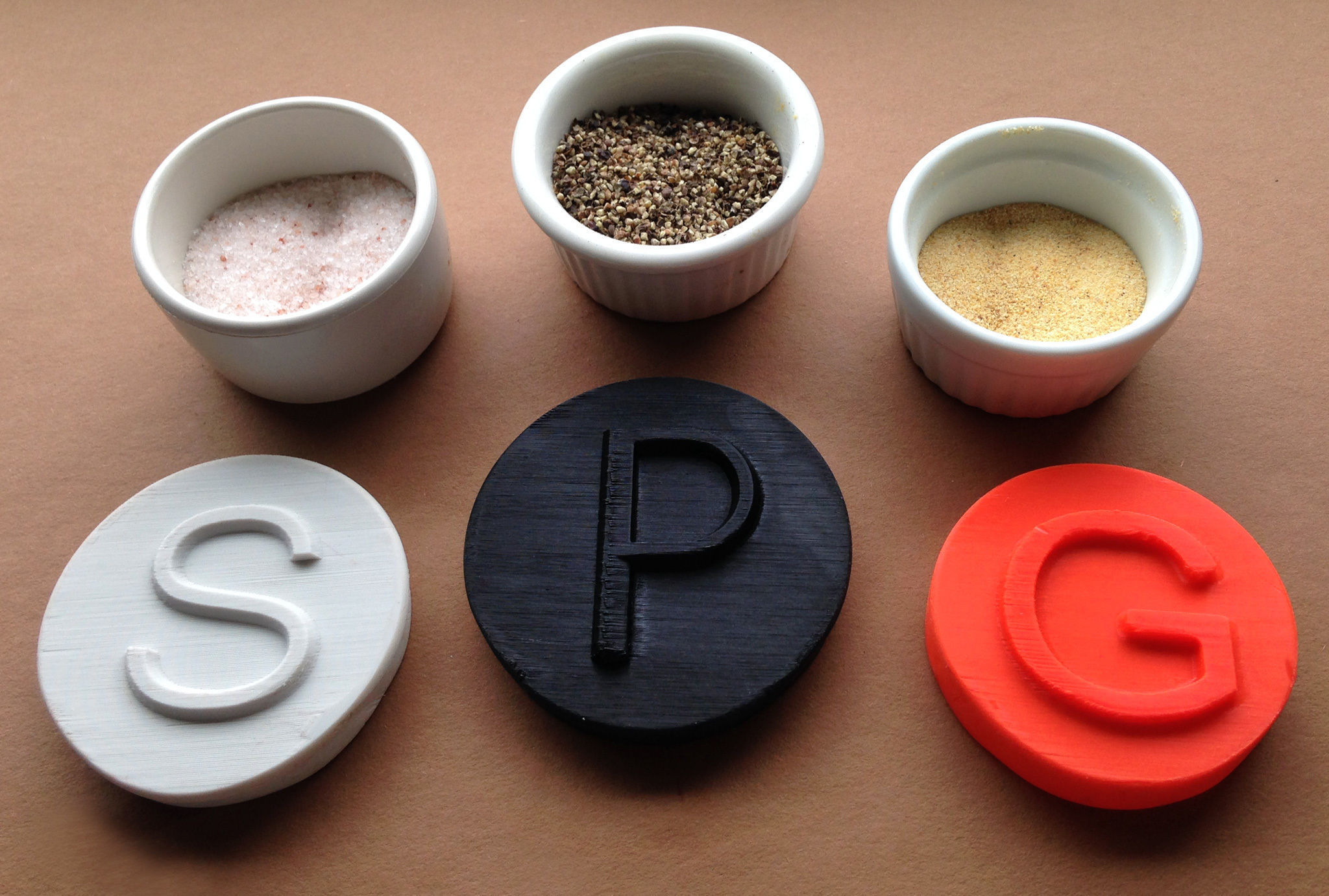 SMALL RAMEKIN LIDS 3D print model_1