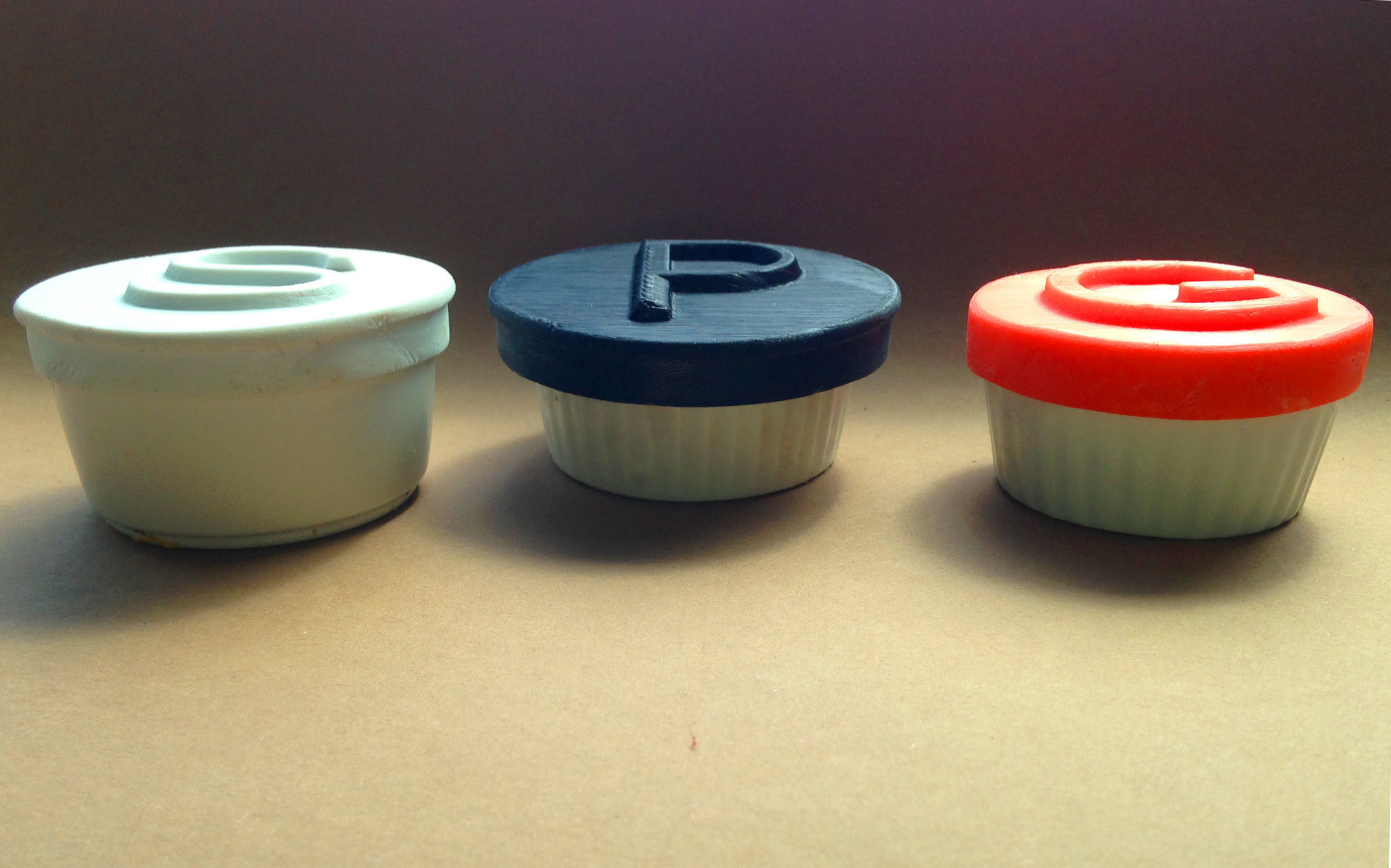 SMALL RAMEKIN LIDS 3D print model_3