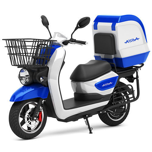 electric scooter AIMA Bird 3D model