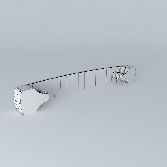 Ruckica Rujz handle 96 128mm Free 3D model_4