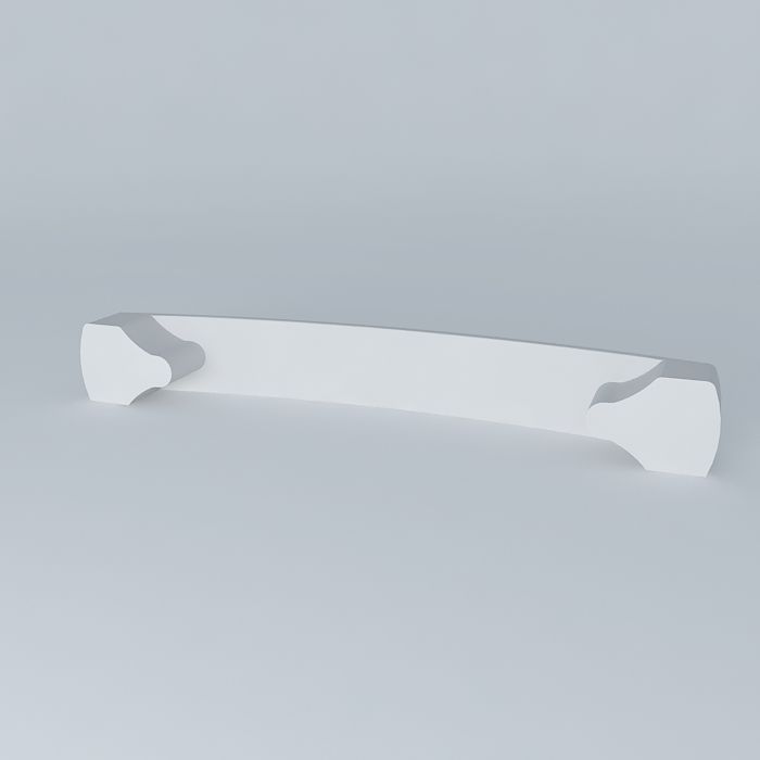 Ruckica Rujz handle 96 128mm Free 3D model_1