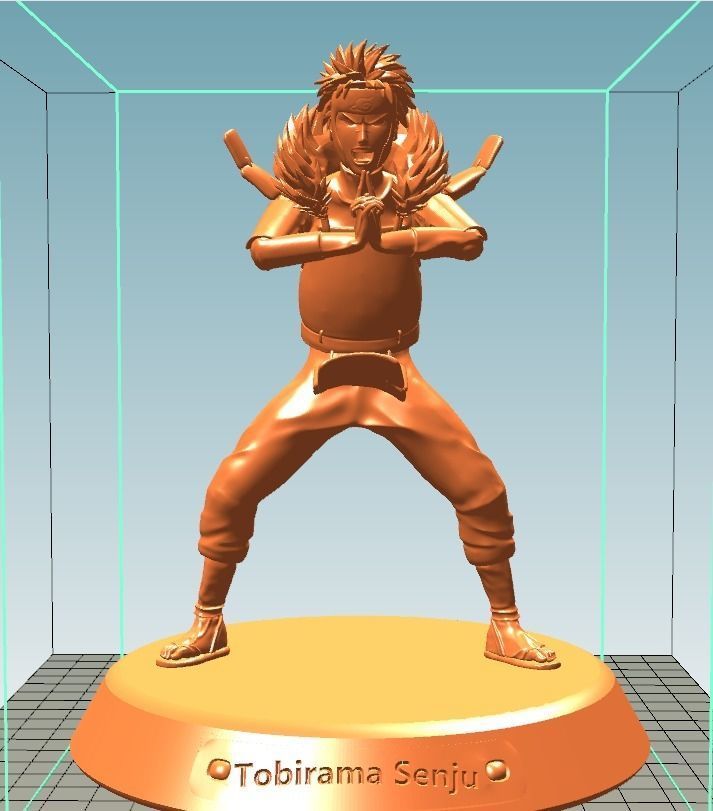 NARUTO HOKAGE TOBIRAMA SENJU 3D print model_6