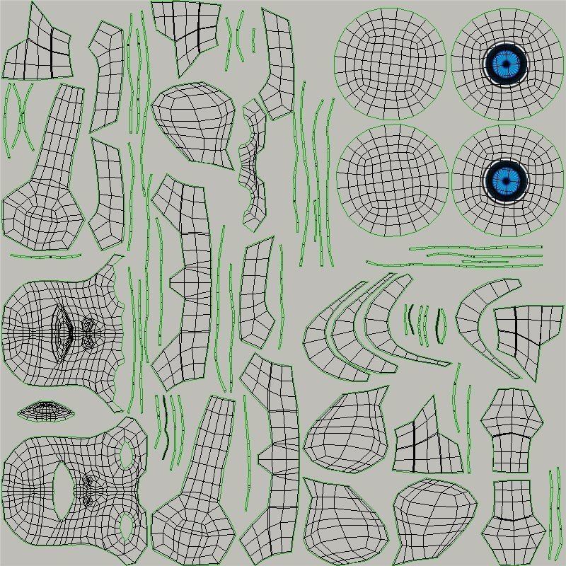 Cyborg Eva 3D model_15